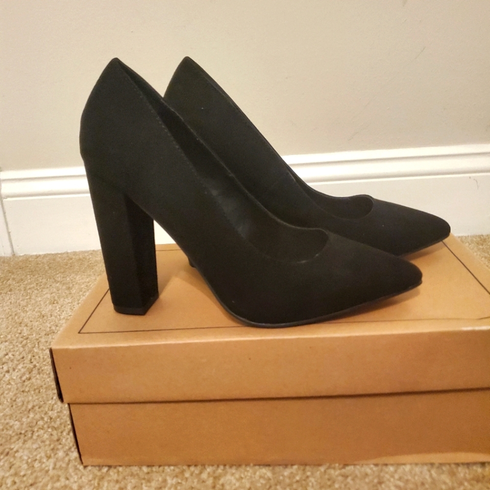 Asos black heels